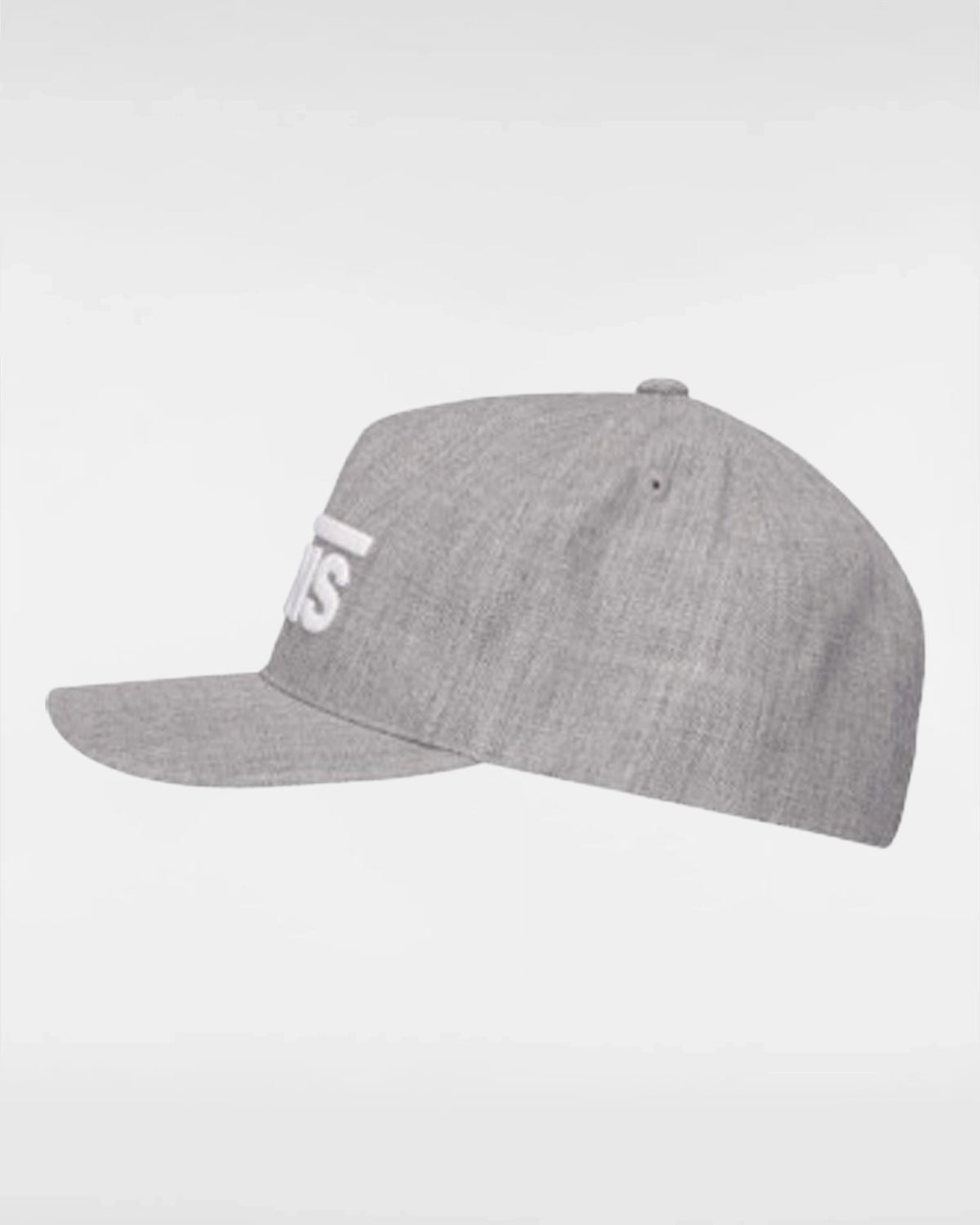 Vans Drop V Logo Snapback Hat - Cement Heather