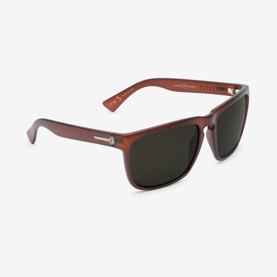 Electric Knoxville Matte Brick/Grey Polarized Sunglasses