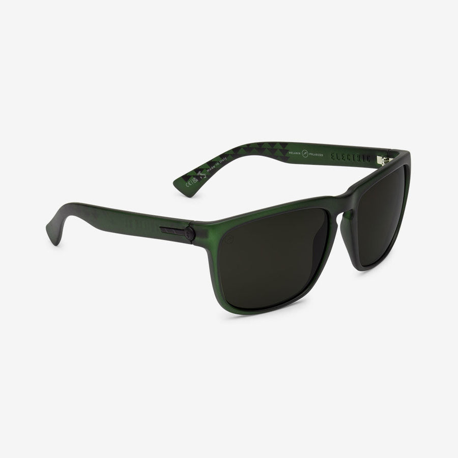 Electric Jason Mamoa Knoxville Sunglasses - British Racing Green/Grey Polarized - ManGo Surfing