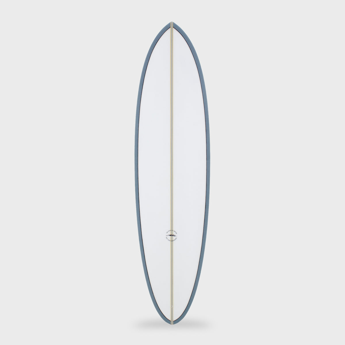 Aloha EZ-Mid PU PVCP Fun Surfboard 3F (1+2Future) - Steel Blue - ManGo Surfing