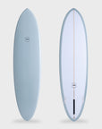 Aloha EZ-Mid PU Tint Polish Surfboard 3F (1+2FCSII) - Eggshell