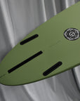 Elemnt Midlength Surfboard 1CF+2F Future - Smoke Green
