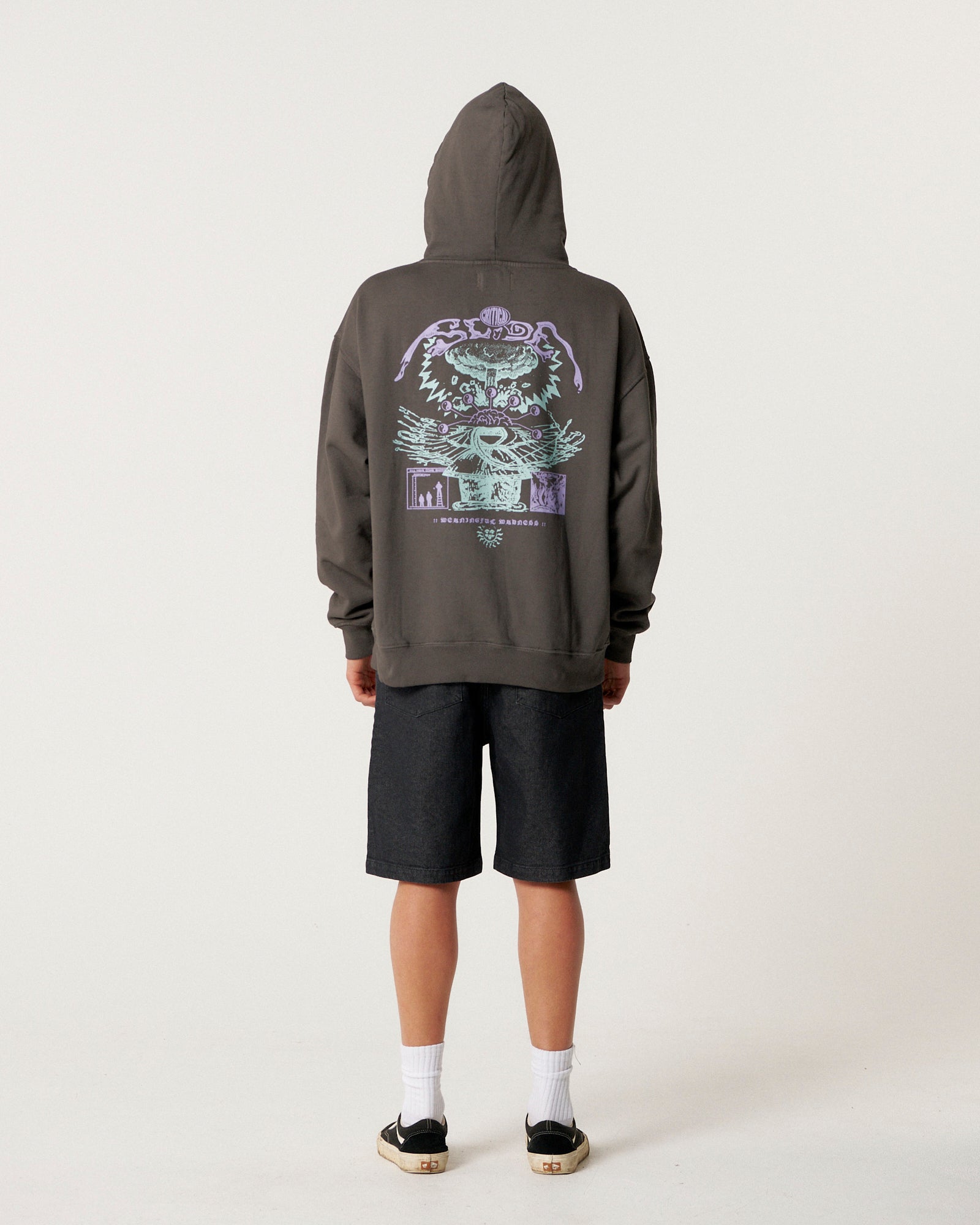 The Critical Slide Society Mens Madness Hoodie - Asphalt