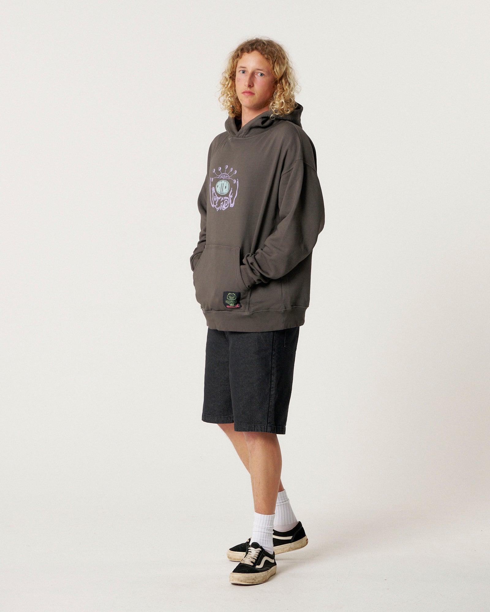 The Critical Slide Society Mens Madness Hoodie - Asphalt