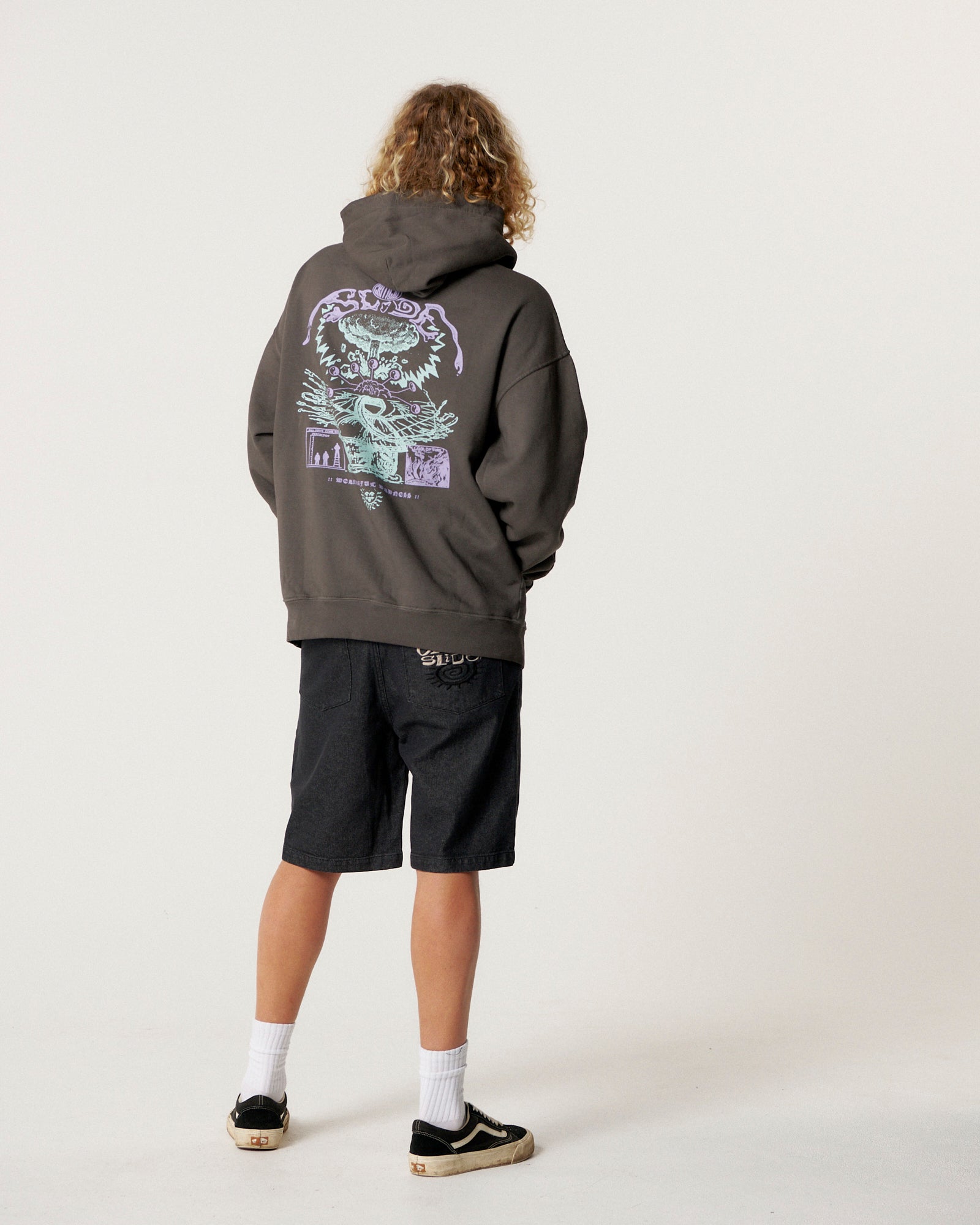 The Critical Slide Society Mens Madness Hoodie - Asphalt