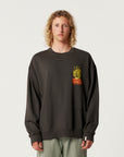 The Critical Slide Society Mens Service Crew Sweatshirt - Phantom