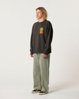 The Critical Slide Society Mens Service Crew Sweatshirt - Phantom