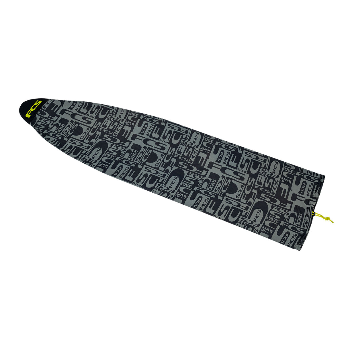 FCS Stretch All Purpose - Monogram Coal/Lime - ManGo Surfing