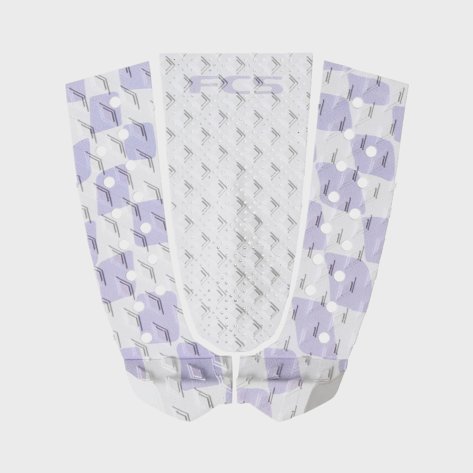 FCS Caroline Marks Traction Pad - Lavender/White Check - ManGo Surfing