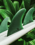 FCS Carver II Neo Glass Sage Tri Fins - Sage