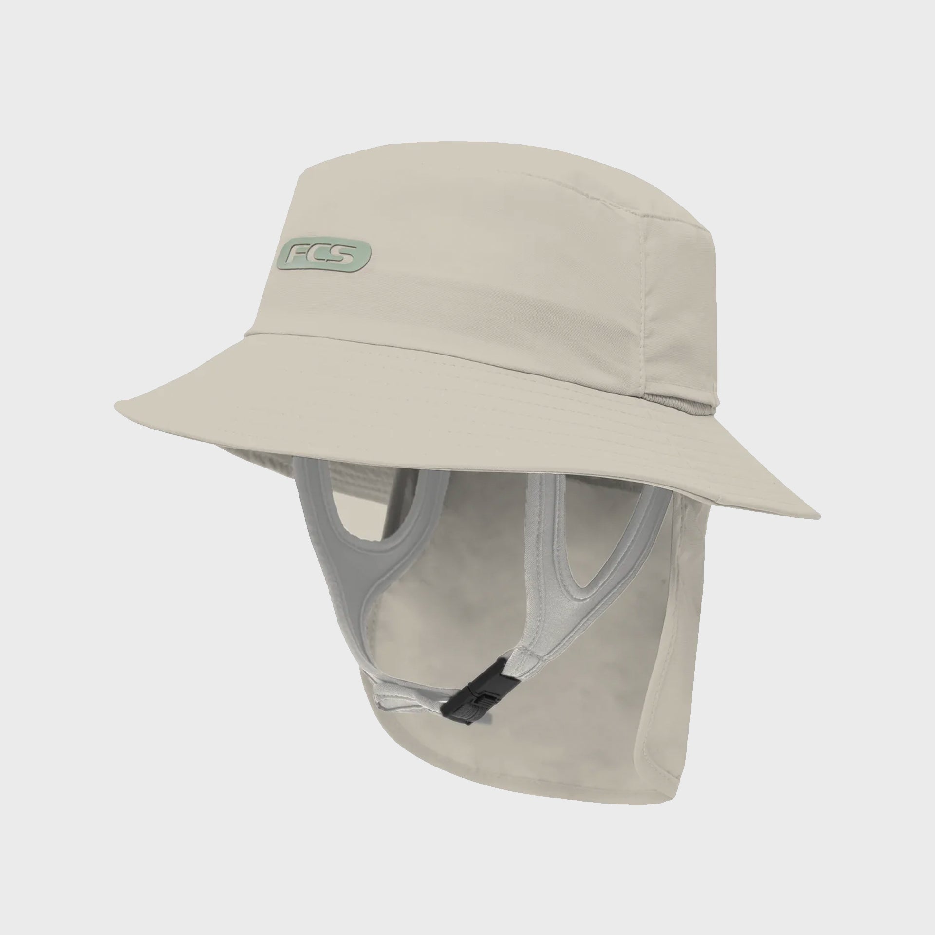 FCS Essential Surf Bucket Hat - Warm Grey - ManGo Surfing