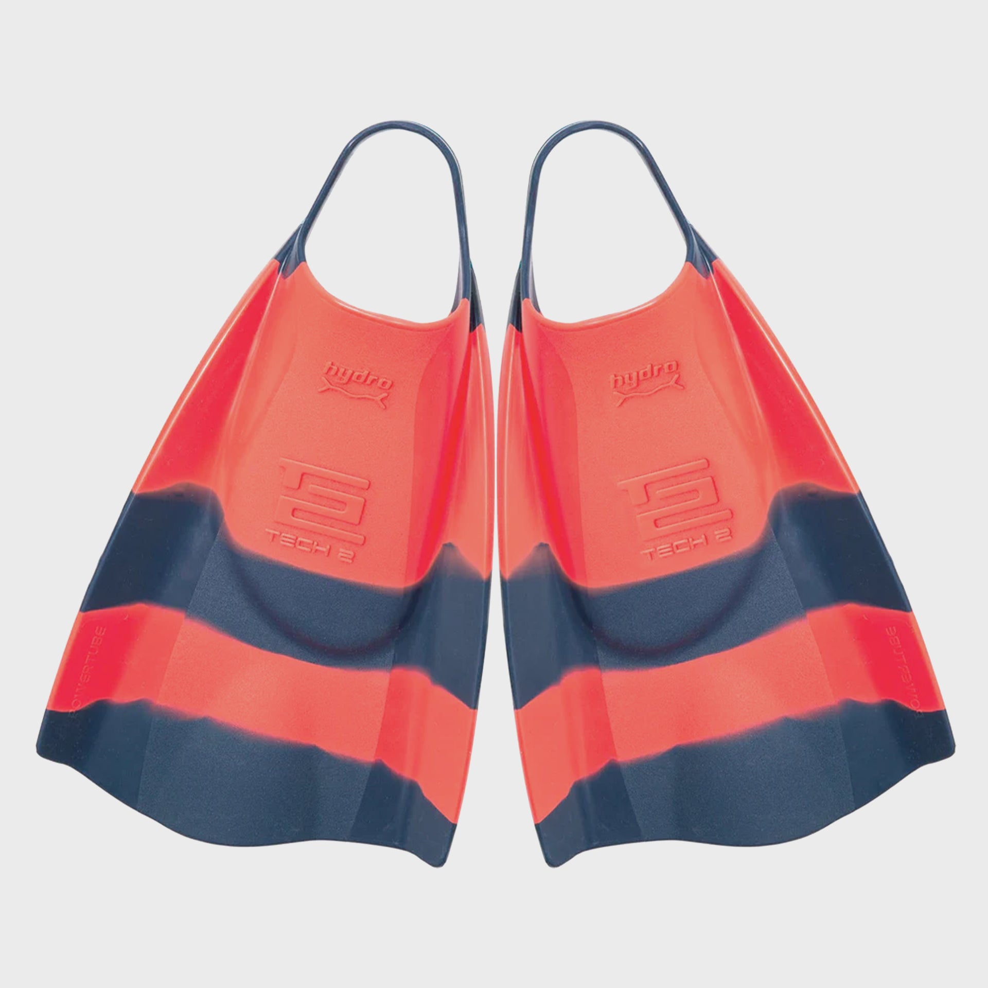 FCS Hydro Tech 2 Fins - Tang/Navy - ManGo Surfing
