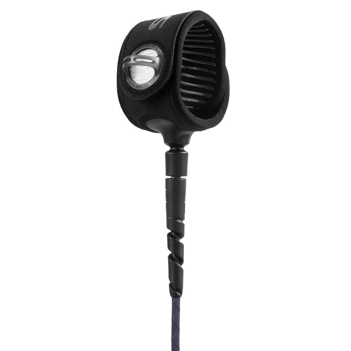 FCS Freedom Helix All Round Leash - Smoke White
