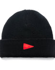 Florence Marine X Burgee Wool Beanie - One Size - Black