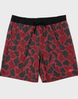 Florence Marine Standard Issue Elastic Shorts - Maroon Camo - ManGo Surfing