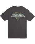 Florence Marine X Meridian T-shirt - Charcoal