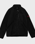 High Pile Utility Fleece Jacket - Mens Jacket - Black - ManGo Surfing