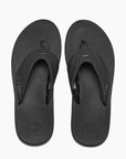 Reef Fanning Flip Flops - All Black - ManGo Surfing