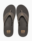 Reef Fanning Flip Flops - Brown/Gum - ManGo Surfing