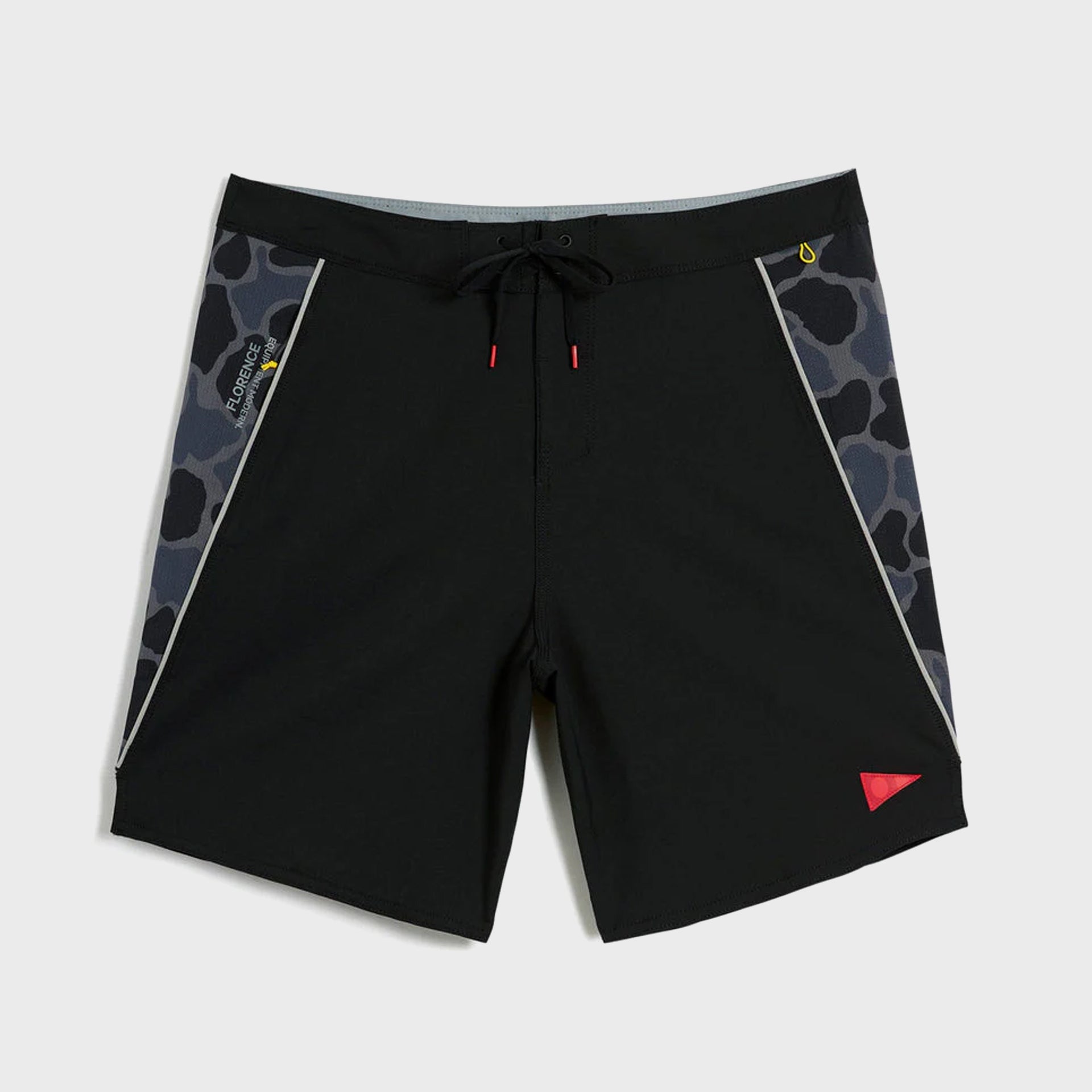 Florence Marine F1 Airtex Gamma Boardshort - Black - ManGo Surfing