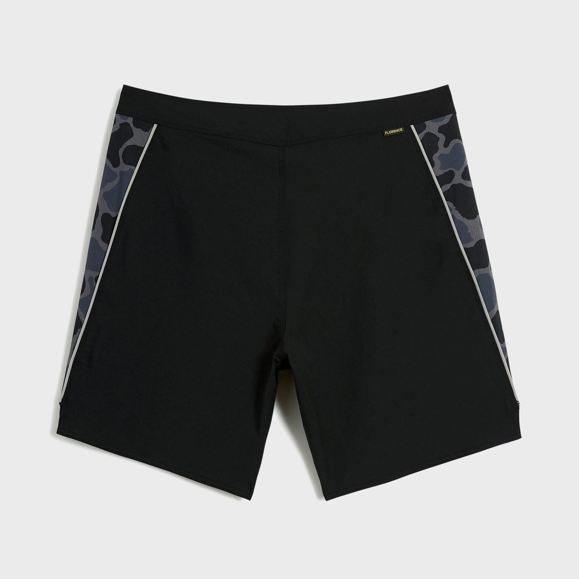 Florence Marine F1 Airtex Gamma Boardshort - Black - ManGo Surfing