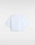 Vans Womens Follow Relax Crop T-Shirt - White - ManGo Surfing
