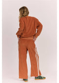 Sisstr Evolution West Shore Terry Fleece Sweatshirt - Terracotta