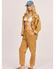Sisstr Coast is Clear Womens Trousers - Rattan