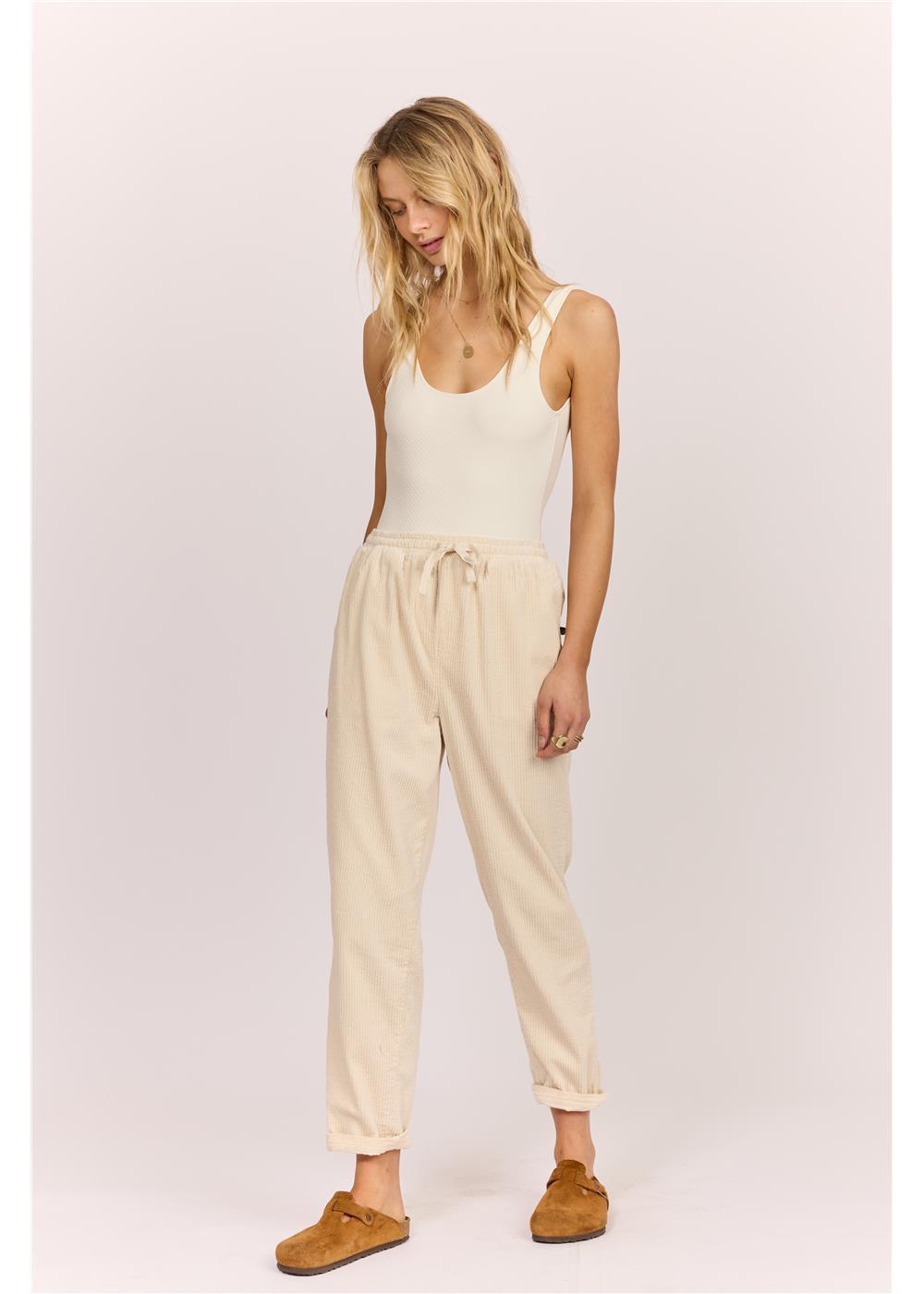 Sisstr Evolution Coast Is Clear Trousers - Sea Salt