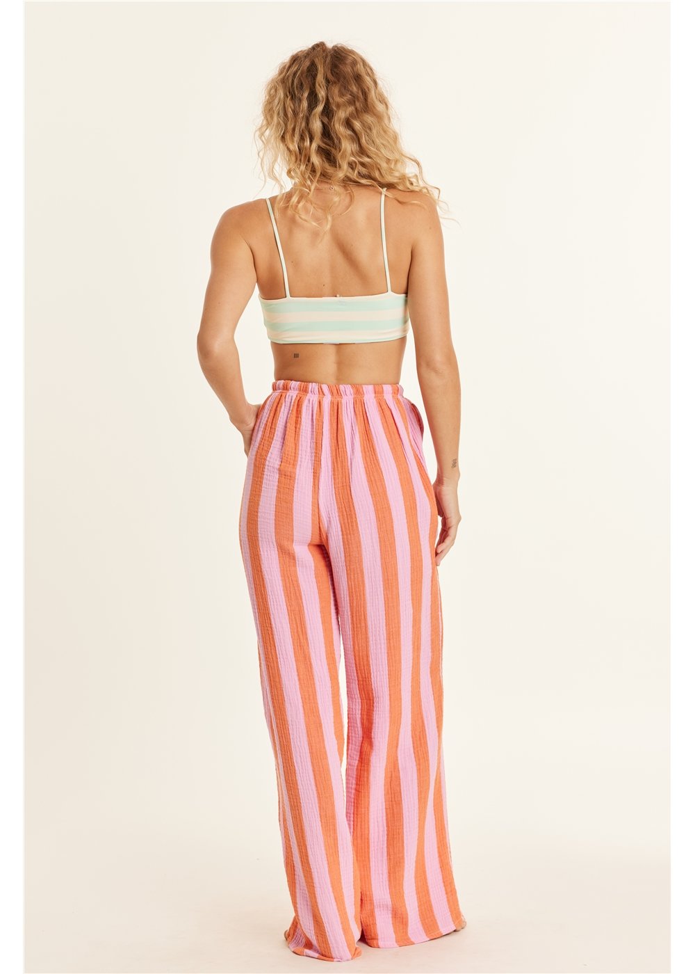 Sisstr Evolution Changing Tides Woven Trousers - Peony
