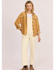 Sisstr Evolution After Hours Cord Shacket - Rattan