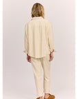 Sisstr Evolution After Hours Cord Shacket - Sea Salt