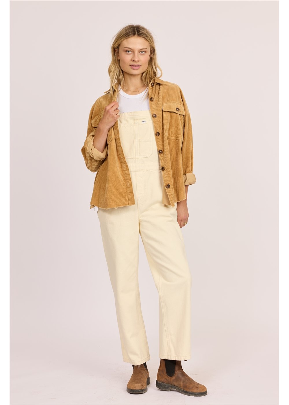 Sisstr Evolution After Hours Cord Shacket - Rattan