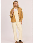 Sisstr Evolution After Hours Cord Shacket - Rattan