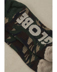 Eco Camo Crew Sock - Mens Socks (3 Pack) - Camo/Assorted - ManGo Surfing