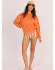 Sisstr Evolution West Shore Terry Fleece Sweatshirt - Light Amber