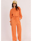 Sisstr Evolution West Shore Terry Fleece Sweatshirt - Light Amber