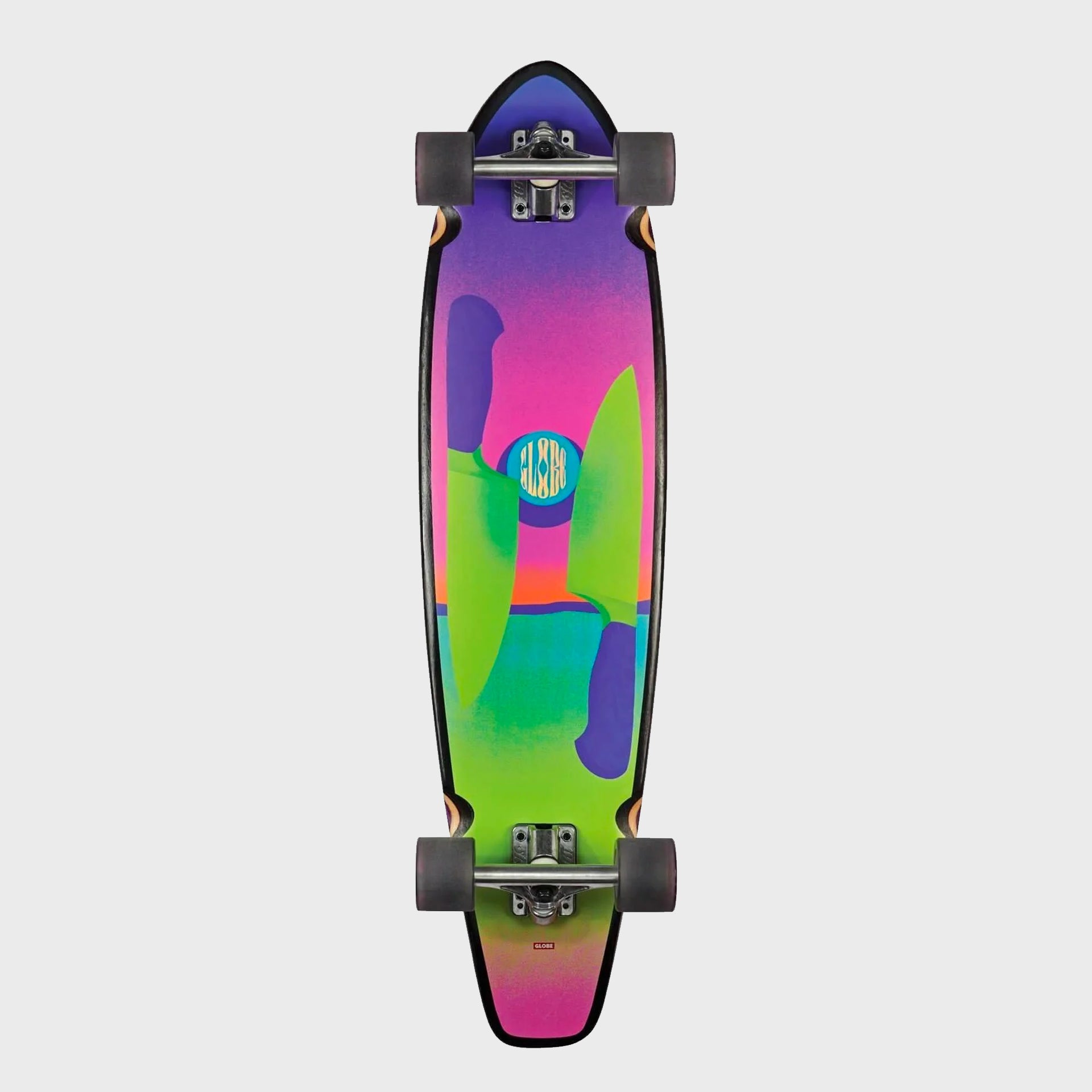 Globe The All-Time 35" Longboard - Sharps On The Brain - ManGo Surfing