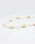 Pineapple Island Giada Rahayu Shell Beaded Necklace - White