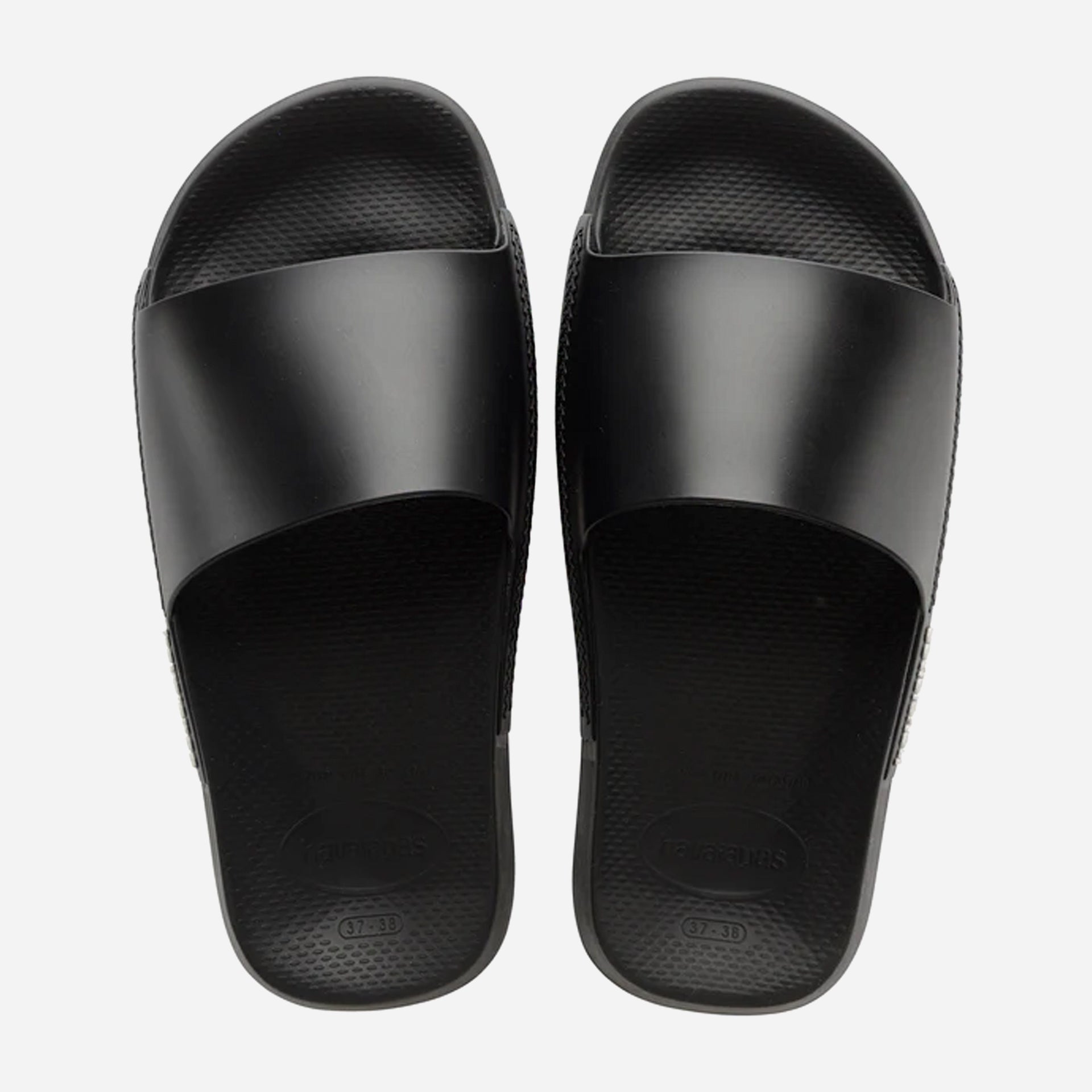 Havaianas Slide Classic Sandals - Black/Black - ManGo Surfing