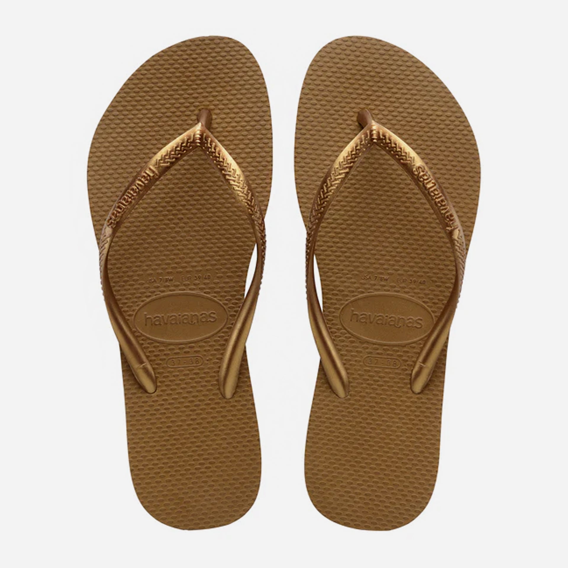 Havaianas Slim Flip Flops - Bronze - ManGo Surfing