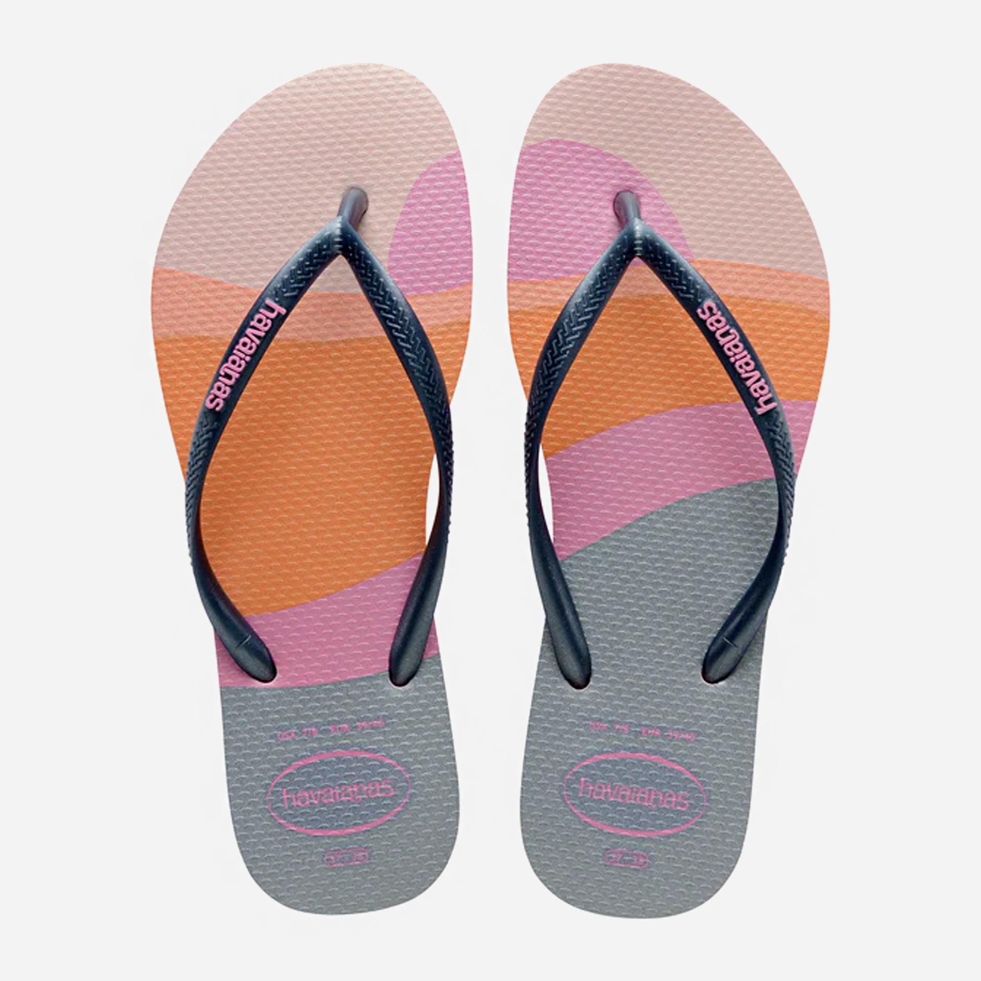 Havaianas Slim Palette Glow Flip Flops - Peony Rose - ManGo Surfing