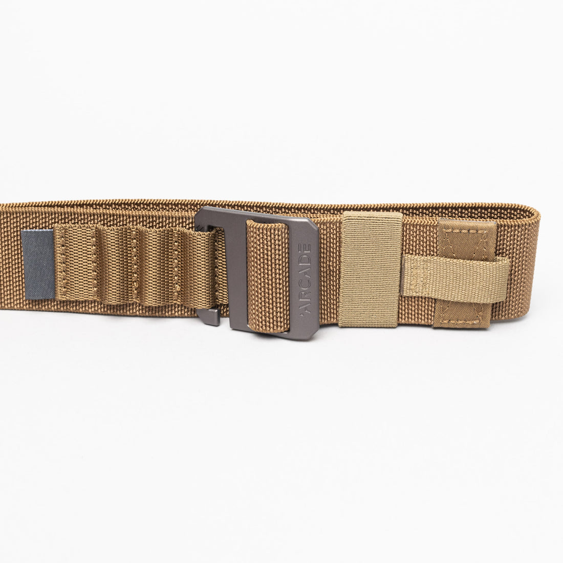 Arcade Hardware Alu Belt - Coyote