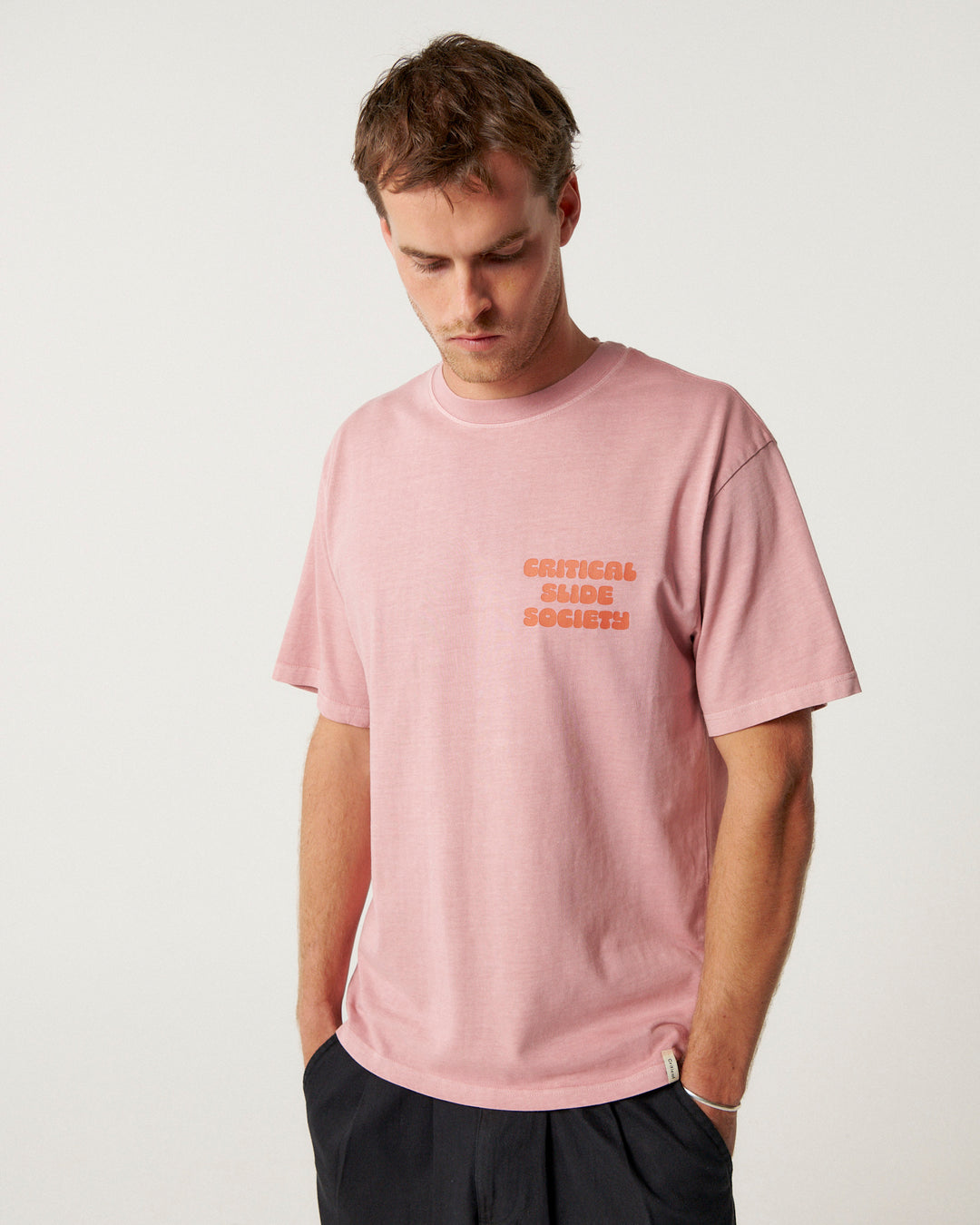 The Critical Slide Society Mens Sabbatical T-Shirt - Dusty Coral