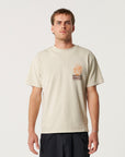 The Critical Slide Society Mens Service T-Shirt - Ecru