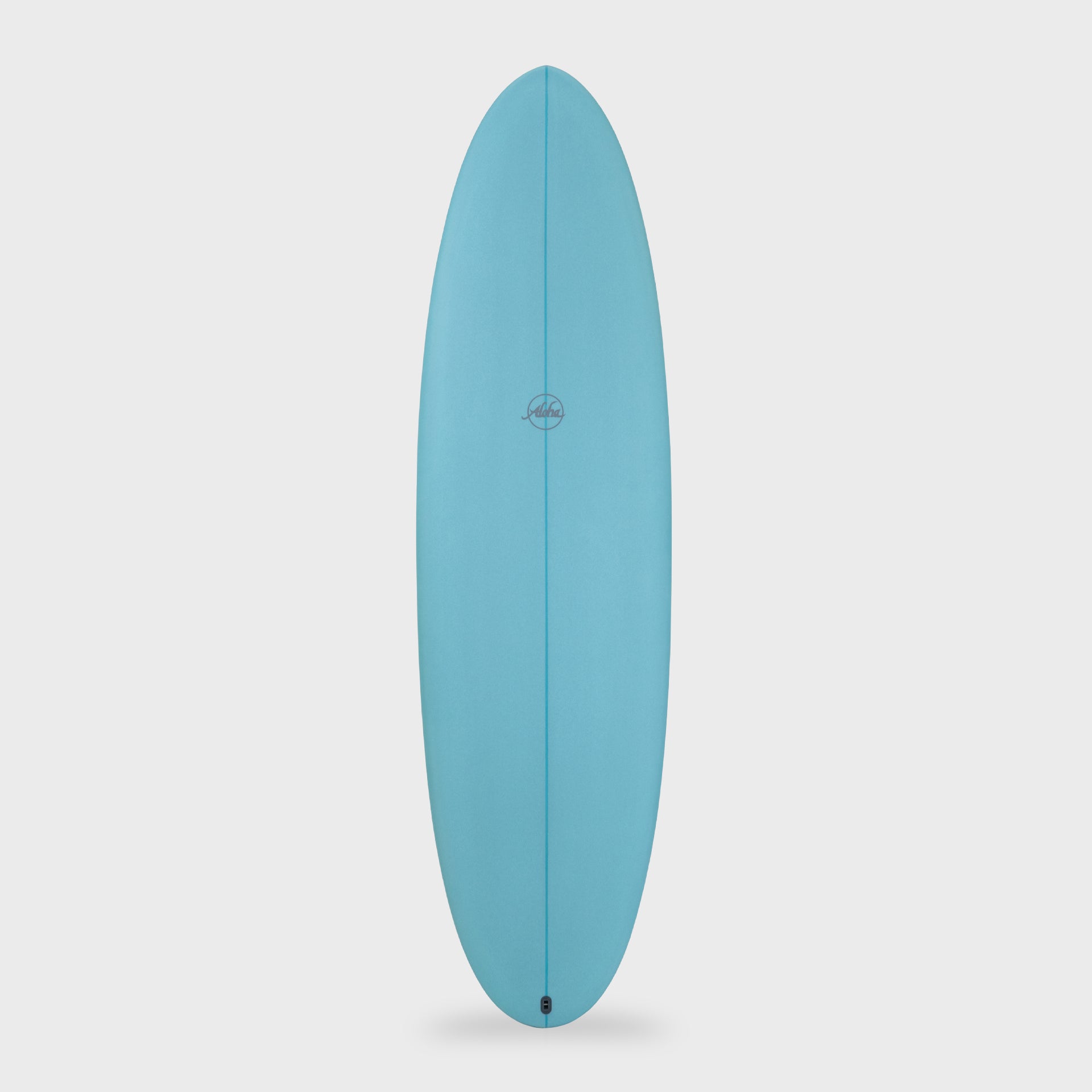Jalaan Peanut PU Mid Length - 6&#39;0, 6&#39;6 and 7&#39;0 - Aqua - FUTURES - ManGo Surfing