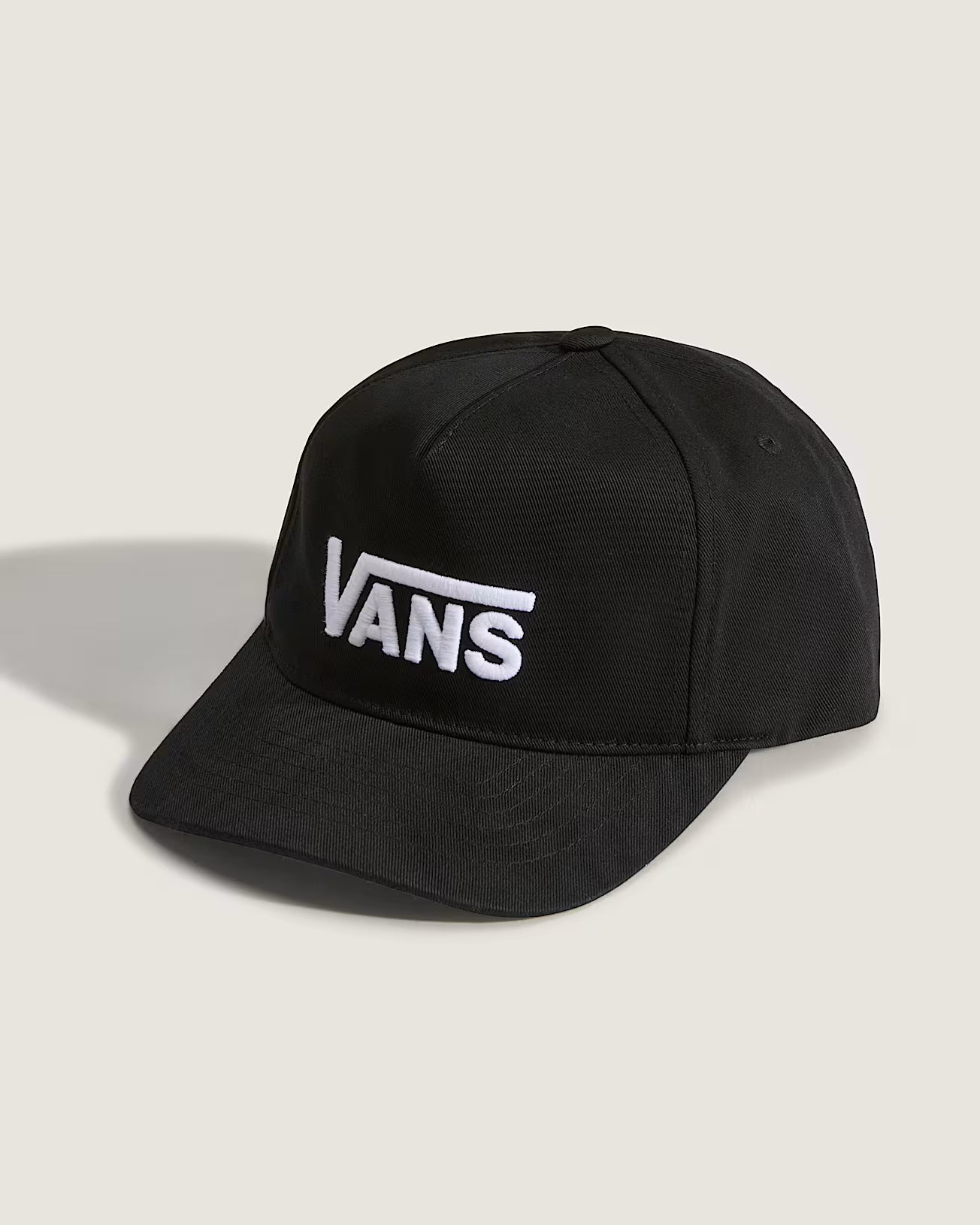 Vans Kids Drop V Logo Snapback Hat - Black