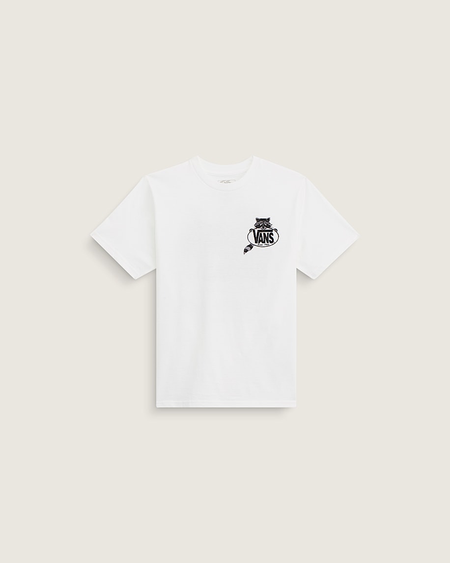 Vans Kids Dumpster Raccoon T-Shirt - White