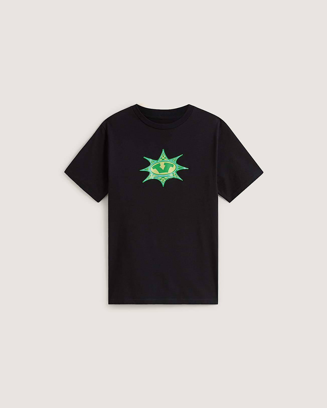 Vans Kids Star Checker T-Shirt (8-14 years) - Black - ManGo Surfing