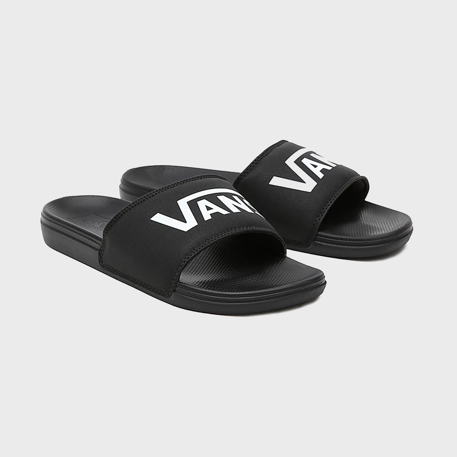 La Costa Slide-On Sandals - Mens Sliders - Black - ManGo Surfing